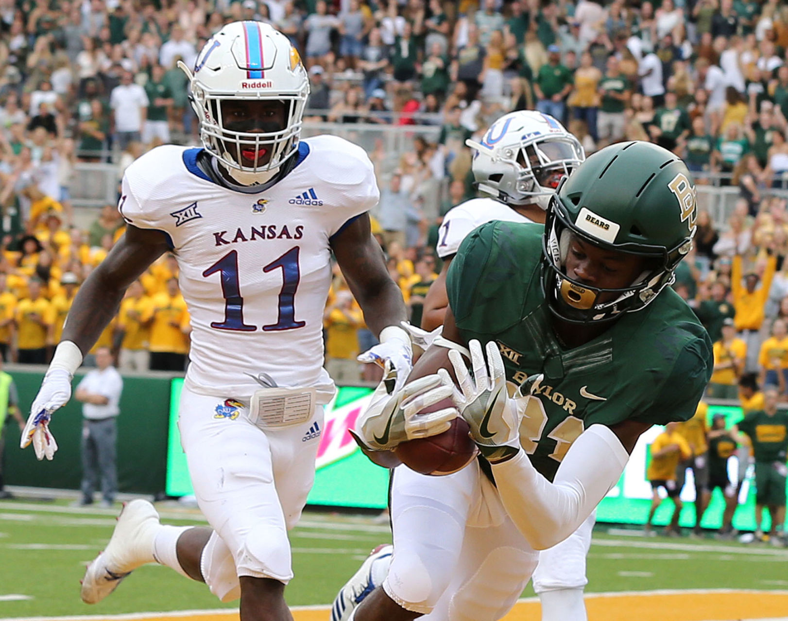 Sept. 18 — Baylor 45, Kansas 7